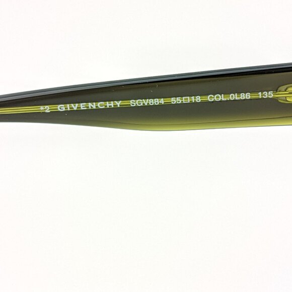 🕶️Made in Italy! GIVENCHY SGV884 Sunglasses 55/18/135 | ALB6🕶️ - Picture 6 of 8
